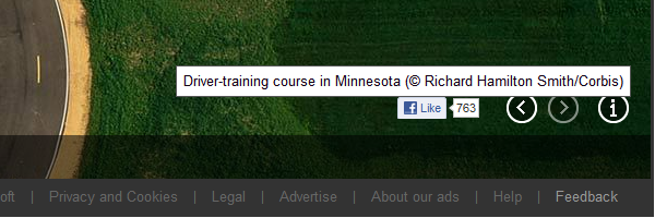 Bing.com Homepage 2012-09-06 Driver Training Course in Minnesota by Richard Hamilton Smith